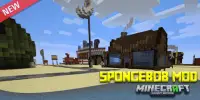 Sponge Bob Minecraft - Bikini Bottom MCPE Mods Screen Shot 2