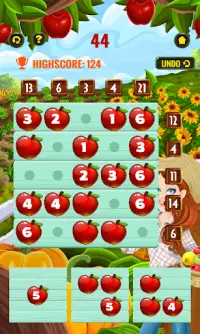 Magic garden : Number puzzle game : Free Screen Shot 3