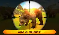 медведь охотник снайпер шутер Screen Shot 1