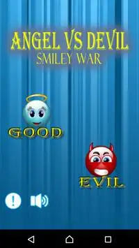 smiley oorlog: engel X duivel Screen Shot 1