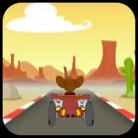 tom and jerry formula racing car Screen Shot 0