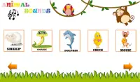 Sonidos de animales, Aprender animales para niños Screen Shot 20
