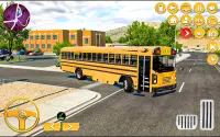 School Bus Driving Game 3D Screen Shot 1