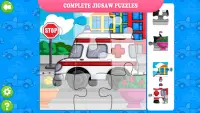 Puzzles de coches para niños Screen Shot 13