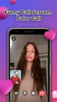 Funny Call Screen & Color Call Screen Shot 2