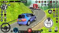 Crazy Car Transport Truck Game Screen Shot 2