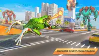 Dragon Robot Bike Game: Frog Gangster Wars Screen Shot 2