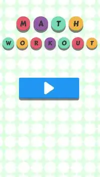 Math workout games for kids Screen Shot 0