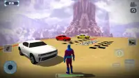 Biggest Mega Ramp With Friends - Superhero Stunts Screen Shot 0
