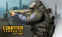 anti terroriste SWAT force 3D FPS tournage Jeu Screen Shot 2