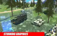 Off road Army Truck Driver Screen Shot 0