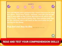 Reading Comprehension Fun Game Englisch Sprachen Screen Shot 3