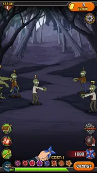 Zombies vs Ninja Screen Shot 0