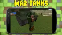 War Tank Mod for MCPE sandbox Screen Shot 2