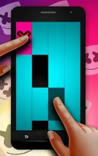 Marshmello Piano Tiles Screen Shot 2