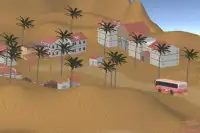 3D Desert Safari Tour Bus Screen Shot 0