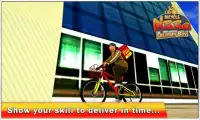 Bicicleta menino entrega pizza Screen Shot 4