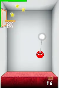 Swing rope Trò chơi bóng rổ Screen Shot 0