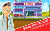 Ambulance Kid Driving Game Screen Shot 3