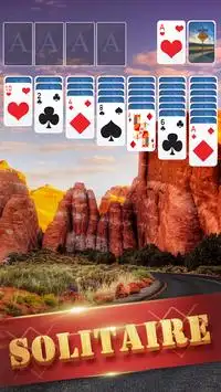 Solitaire Desert Theme Screen Shot 1