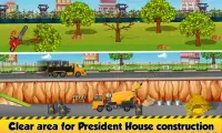 US President House Builder: Construction Simulator Screen Shot 3