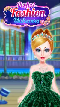패션 드레스 모델 - 소녀를 위한 게임 Screen Shot 2