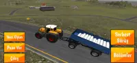 Römorklu Traktör Simülatörü : Çiftlik Oyunu 2021 Screen Shot 7