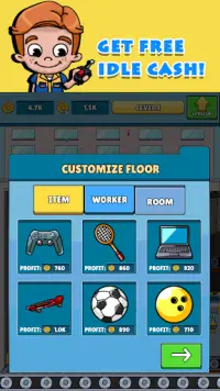 Factory Tycoon:Cash Manager Empire Simulator Screen Shot 2
