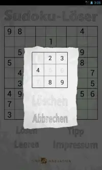 Sudoku-Löser Screen Shot 1