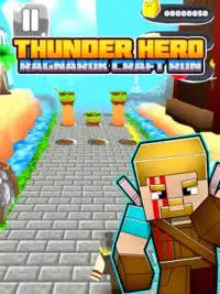 Thunder SuperHero Craft Run Screen Shot 0