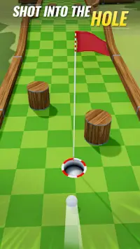 Mini Golf Hari: Golf Labanan Screen Shot 1