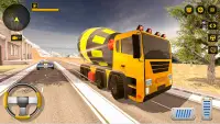 Real Cement Truck Simulator 3D Screen Shot 3