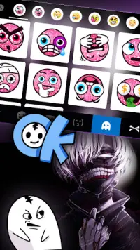 Fond de clavier Cool Mask Boy Screen Shot 2