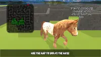 Pony Horse Maze Run Simulator 3D Screen Shot 5