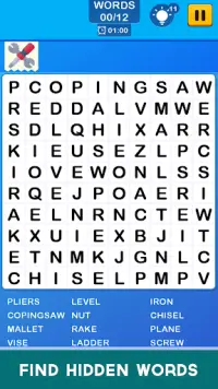 Word Search Link - เกมปริศนาฟรีสบาย ๆ Screen Shot 2