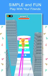 High Heels Stickman Run Game Screen Shot 0