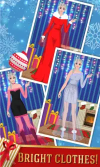 Christmas Dress Up 🎅 - Winter Shopping 💙 Screen Shot 1