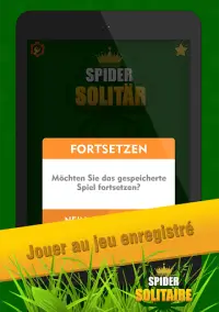 Jeu d'araignée - jeux de cartes gratuits Screen Shot 13