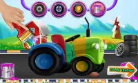 Multi Farm Tractor Wash Game: Repair & Design Game Screen Shot 4