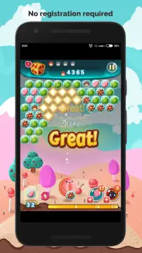 Candy Bubble Pro 2 - Games for Kids / Girls Screen Shot 1