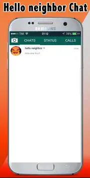 Chat with Hello neighbor Prank 2018 Screen Shot 1