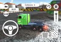Offroad Cargo Truck Driving Test Simulator Screen Shot 8