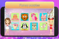 Kids Games for Girls. Puzzles Screen Shot 1