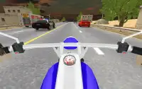 Highway Traffic Rider 3D - Moto Racing Simulator Screen Shot 3
