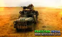 Missões de guerra Índia vs Paquistão 1965 ao vivo Screen Shot 2