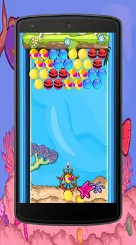 Ocean Bubble Shooter Game Screen Shot 1