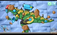 스테고케라스 - 합체! 다이노 로봇 : 공룡 조립 게임 Screen Shot 13