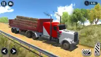 Cargo Truck Driver OffRoad Transport Games Screen Shot 3