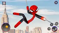 Spider Stickman Rope: Hero Man Screen Shot 8