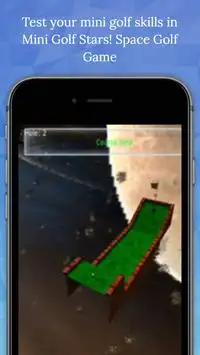Mini Golf SpaceGolf Game Screen Shot 2